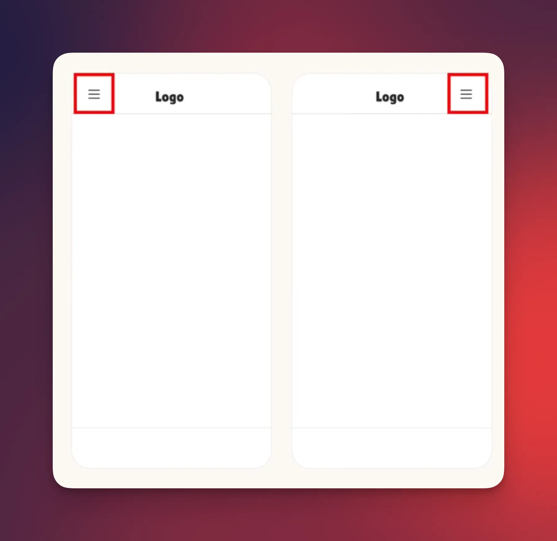 Hamburger Menu 2